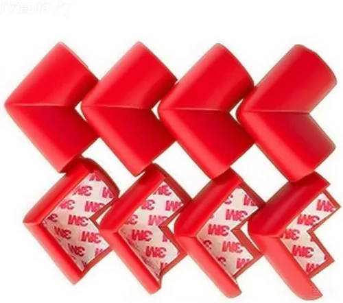 Vista 120 de Protectores de espuma compatibles con anclaje de pared para muebles, protectores de espuma para paredes, protectores de esquina con funciones