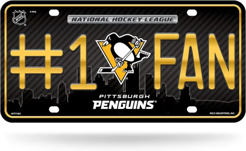 Vista 9 de NHL #1 - Placa de matrícula metálica para ventilador