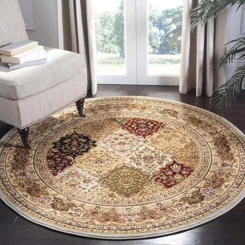 Vista 11 de SAFAVIEH Lyndhurst Collection - Alfombra de pasillo, 2 pies 3 pulgadas x 6 pies, multicolor y rojo, diseño oriental tradicional, no desprende pelusa