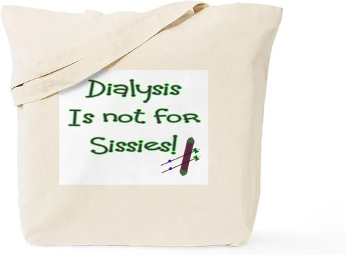 Vista 16 de CafePress Dialysisisabigpain - Bolsa de lona natural, bolsa de compras de tela, Caqui