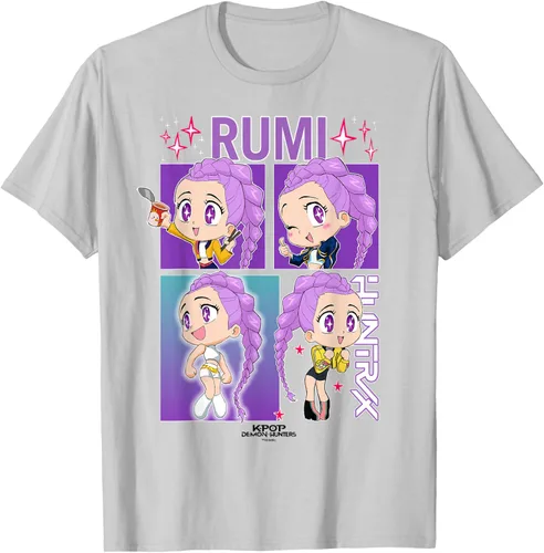Vista 21 de Camiseta con licencia oficial de Kpop Demon Hunters Rumi