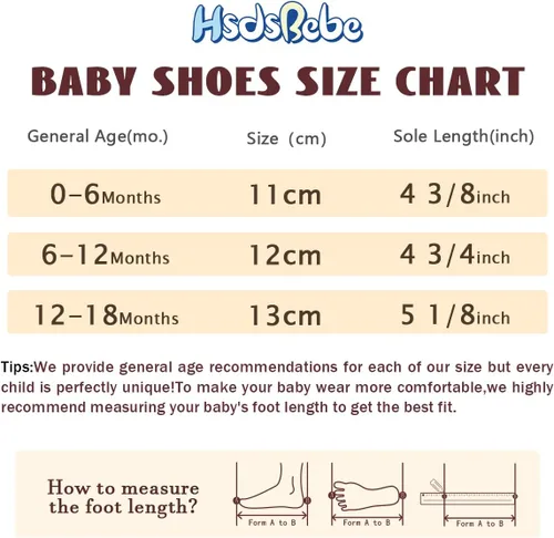Vista 6 de HsdsBebe Zapatos planos Mary Jane para bebés y niñas, suela suave, antideslizante, con lazo, suela suave, para los primeros pasos, zapatos de vestir