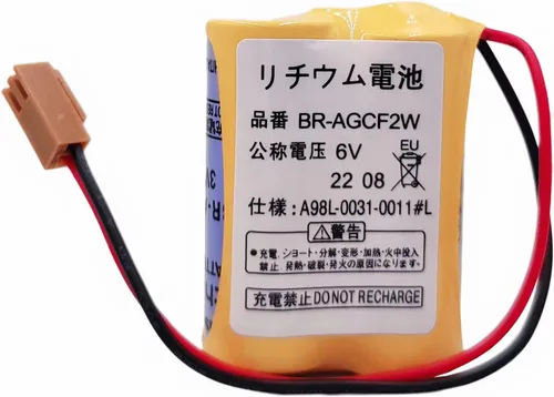 Vista 2 de BR-AGCF2W - Batería de litio - 6V - A98L-0031-0011 - Batería PLC 2200mAh