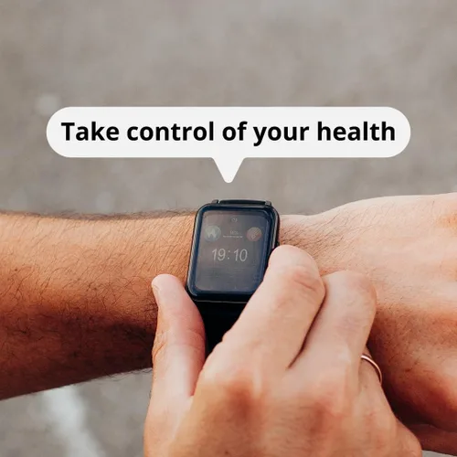 Vista 2 de Spade & Co Health Smartwatch 2 - Monitor de salud y fitness con temperatura corporal, oxígeno en sangre, monitoreo de frecuencia cardíaca