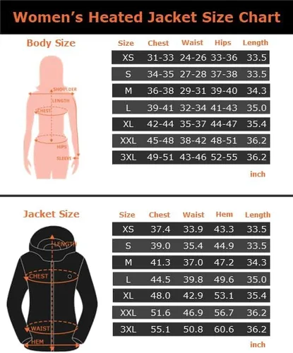 Vista 7 de Venustas Women's Heated Long Jacket with 90% Duck Down, 7.4V Battery Pack, Electric Heated Puffer Coat For Skiing Camping