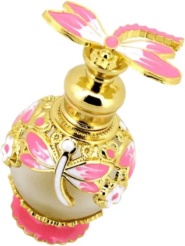 Vista 11 de Healifty Botella de perfume de vidrio recargable de 2.75 pulgadas, contenedor de aceite esencial para aromaterapia para el hogar, botella
