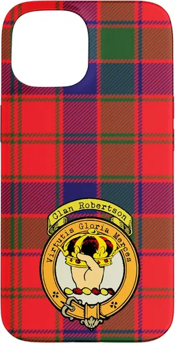 Vista 6 de Robertson Clan Scottish Crest and Tartan Case for iPhone 16