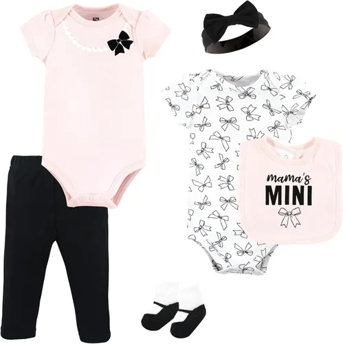 Vista 69 de Hudson Baby Juego de canastilla de algodón unisex para bebé Arcos de ballet Bunny