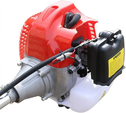 Vista 3 de 42.7cc 2-Stroke Jardín Tiller Jardín Cultivador de Gas Máquina de Motor de Gas Herramientas de Recorte Eficiente de Mano 1.25kw/6500r/min Potente