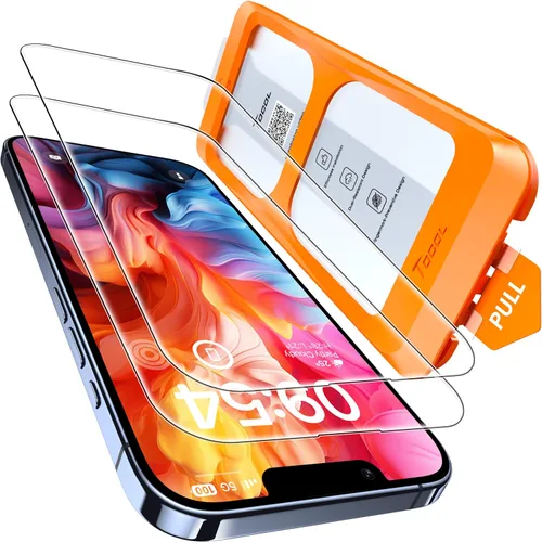 Vista 20 de TOCOL - 2 unidades de protector de pantalla para iPhone SE 3/2 (Edición 2022/2020), iPhone 8/7, iPhone 6s/6 de 4.7 pulgadas, instalación instantánea