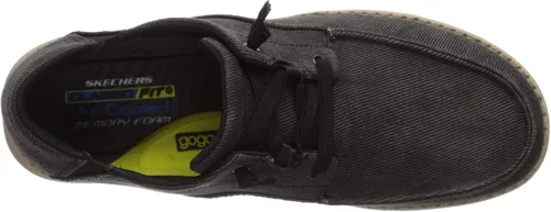 Vista 5 de Skechers - Tenis tipo mocasín para hombre