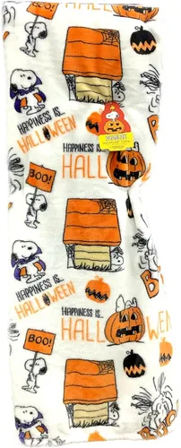 Vista 3 de Berkshire Blanket & Home Co. Mantas y mantas de Halloween (gris – Feliz Halloween, 50 x 70 pulgadas)