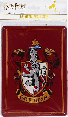 Vista 2 de Harry Potter - Señales de hojalata de Harry Potter - Cresta de Gryffindor