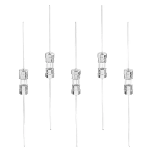 Vista 16 de Bettomshin 20 fusibles de plomo axial de tubo de cerámica T1A de 250 V, 0.142 x 0.394 in/0.14 x 0.39 pulgadas, fusible de fusión lenta de retardo