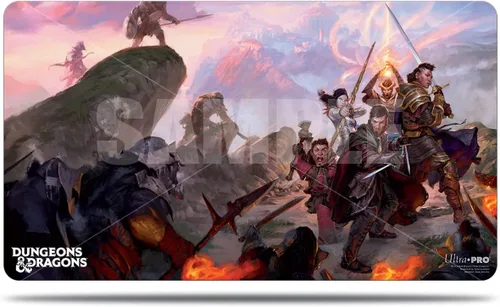 Vista 2 de Ultra Pro E-18509 Dungeons & Dragons-Playmat-Sword Coast Adventurers Guide, Multi