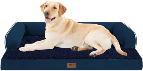 Vista 105 de Cama pequeña para perros y sofá para gatos, camas ortopédicas impermeables para perros pequeños, cama para gatos, sofá para mascotas cómodo