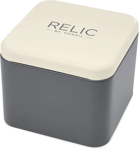 Vista 4 de Relic by Fossil Reloj de vestir (Modelo ZR34571), plateado, Movimiento de cuarzo