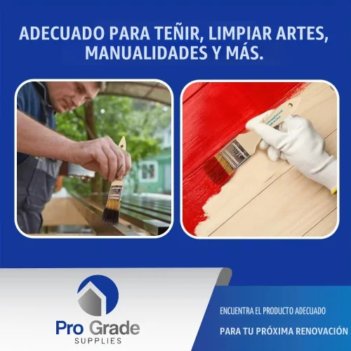 Vista 3 de Pro Grade - Pinceles de pintura con virutas - 96 Ea 1.5 pulgadas Brocha