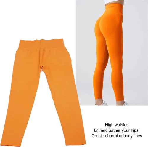Vista 5 de Betued Butt Lifting Yoga Pants, Fast Drying Compression Control Butt Lifting Compression Leggings Soft Yoga Pants High Waisted Leggings for Sports