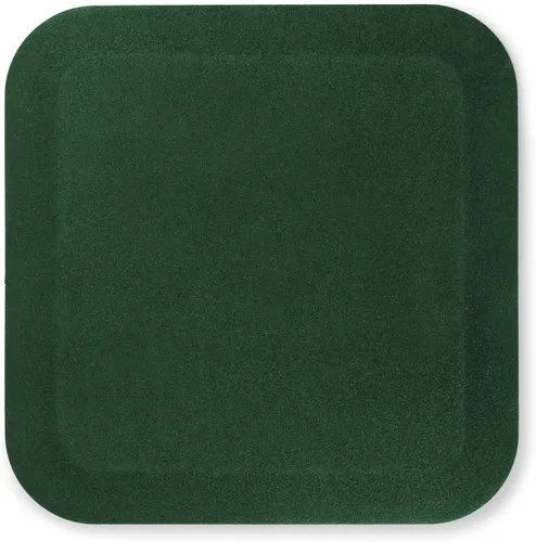 Vista 2 de Playsafer Alfombrilla de goma comercial resistente para toboganes y columpios, 1.5 pulgadas de grosor, 36 x 36 pulgadas