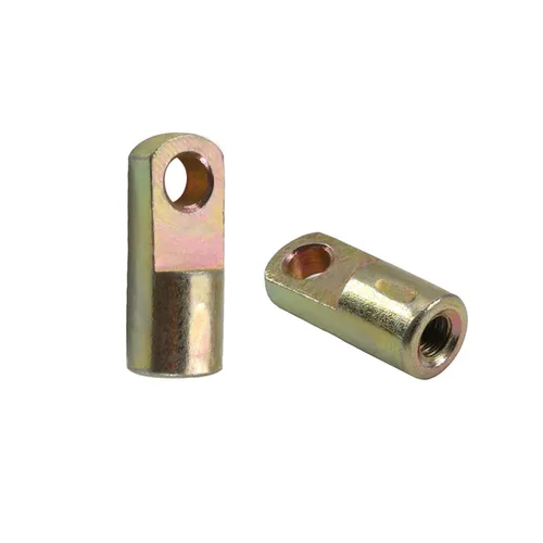Vista 6 de Othmro 2 unids Cilindro Clevis Y Junta M6x1 Rosca Hembra Y Conector 1.102 in Longitud Cilindro de Aire Rod Cilindros de Cilindro Cilindros de Aire