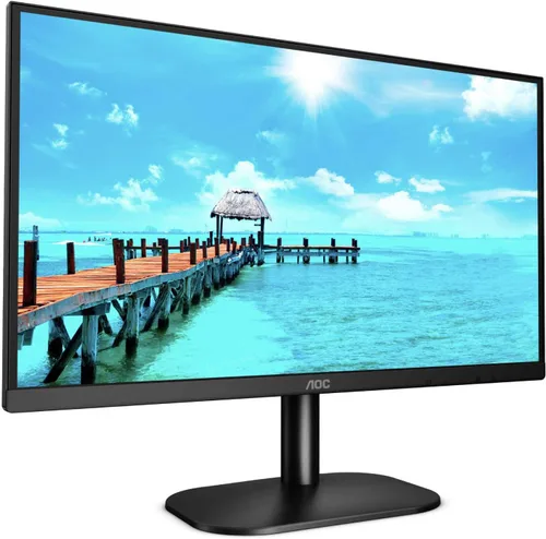 Vista 8 de AOC 24B2XH - Monitor IPS Full HD de 24 pulgadas, entradas HDMI y VGA ultradelgadas de 3 lados y sin marco, modo Lowblue, compatible con VESA, negro