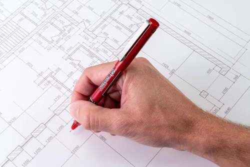 Vista 6 de Pilot Precise V5 - Bolígrafos de punta extra fina de 0.020 in, color rojo, paquete de 5 unidades, ideales para la escuela, diario y escritura