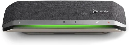 Vista 10 de POLY - Altavoz inteligente Sync 40 (Plantronics) - Espacios de trabajo flexibles - Conéctate a PC/Mac a través de un cable combinado USB-A/USB-C