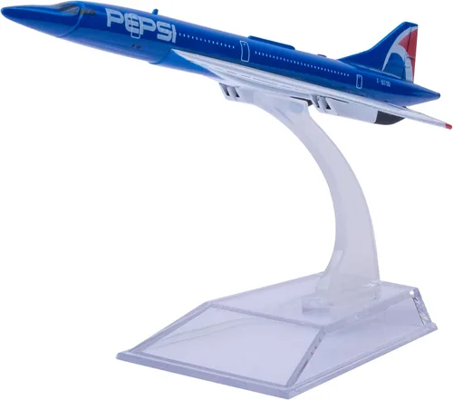 Vista 5 de Modelo de escala Plane Concorde Modelo Avión Diecast Aviones Modelo de avión de metal para regalo