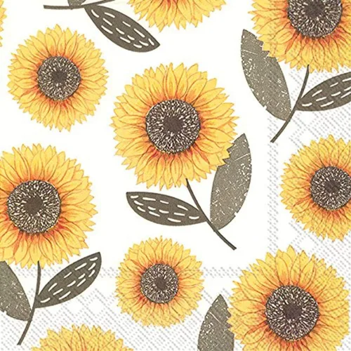 Vista 4 de Celebrate the Home - Servilletas florales de papel de 3 capas, flores, 20