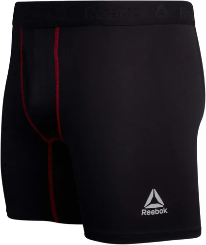 Vista 6 de Reebok Ropa interior para hombre, calzoncillos tipo bóxer de rendimiento con bolsa para moscas (paquete de 4)
