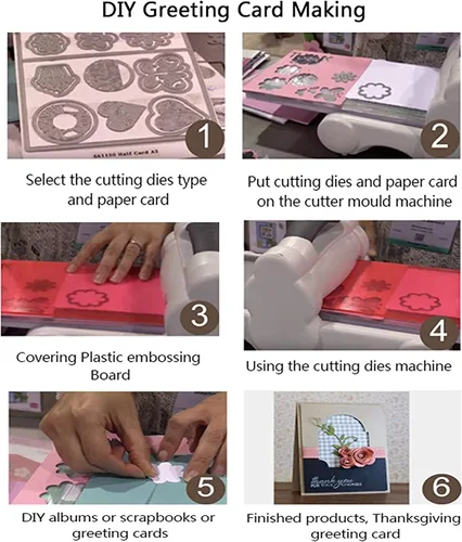 Vista 2 de Juego de 3 troqueles de metal para gatos, encantadores gatos mentirosos troquelados, plantillas de corte de metal, plantillas de papel