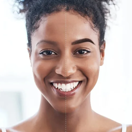 Vista 2 de iMethod - Kit para delineado de cejas, con sellos y plantillas de cejas, para dar forma a las cejas perfectas, kit de modelado de cejas, de larga