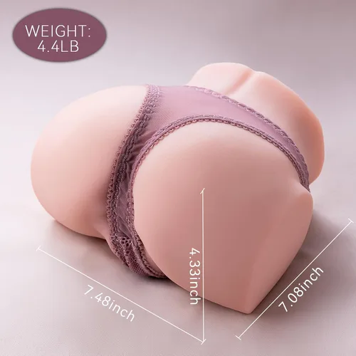 Vista 2 de Muñeca sexual de bolsillo de 5 libras, potente 10 muñecas sexuales realistas vibratorias, juguete sexual masculino, juguete sexual masculino