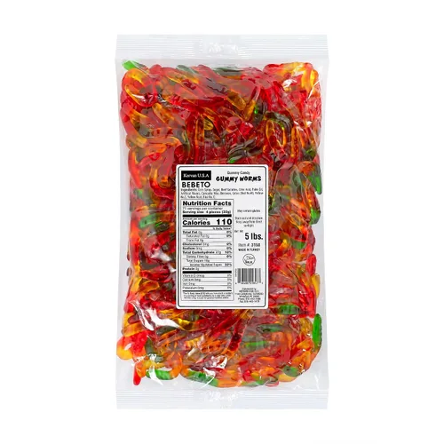 Vista 9 de Kervan Candy Bebeto 12 Sabores Gomitas de Oso - Gomitas Afrutadas, Blandas y Dulces a Granel para Niños, Snacks de Regalo y Fiestas - Bolsa