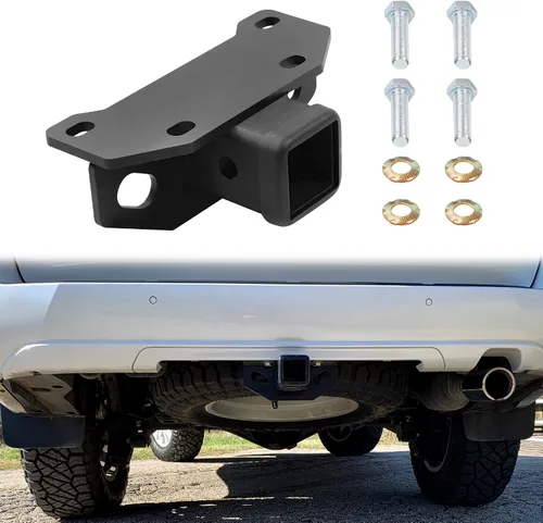 Vista 8 de JY PERFORMANCE Enganche de remolque para Lexus GX460 2010-2024, Clase 3 III de 2 pulgadas (placa de ajuste incluida)
