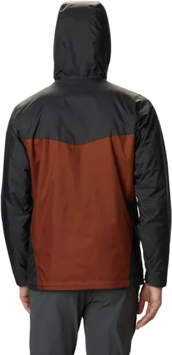 Vista 7 de Columbia Glennaker - Chaqueta impermeable de lluvia con forro de sherpa para hombre