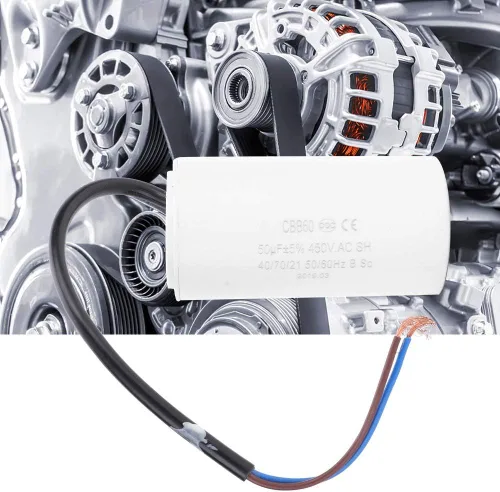 Vista 3 de 50uF Puesta en marcha de motores de CA con frecuencia de 50Hz, condensador de funcionamiento 450V, 60Hz lavadoras, a ir acondicionadores