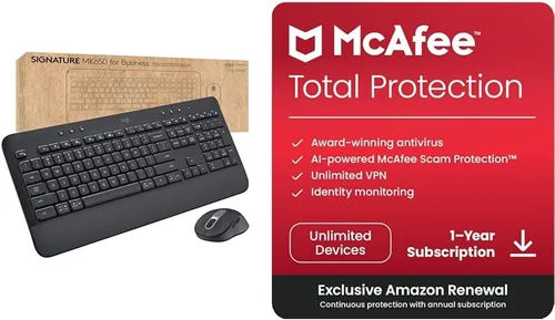 Vista 14 de Logitech Signature MK650 Combo para Negocios, Mouse y Teclado Inalámbricos, Logi Bolt, Bluetooth, SmartWheel, Certificado Globalmente, Grafito