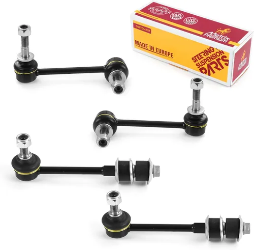 Vista 154 de Metrix Premium Chassis Parts - Kit de 4 piezas de barra estabilizadora delantera y trasera con enlace de extremo de barra estabilizadora para Ford