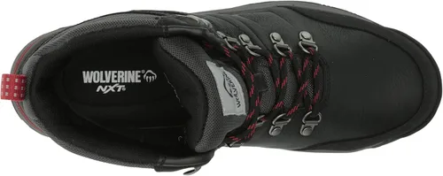 Vista 5 de WOLVERINE Botas de senderismo impermeables con punta de acero cincel 2 para mujer, Negro