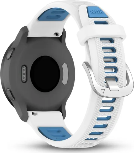 Vista 9 de Bolesi Correa de silicona de 18mm 20mm 22mm Compatible con Garmin Venu 3S/2S/Vivoactive 4S/Forerunner 265S/255S, Forerunner 165/55/245/Vivoactive