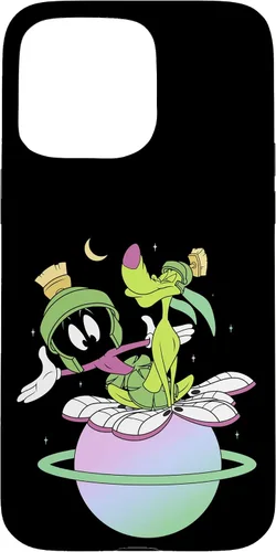 Vista 31 de Looney Tunes Marvin The Martian & K-9 Outer Space - Carcasa para iPhone 17