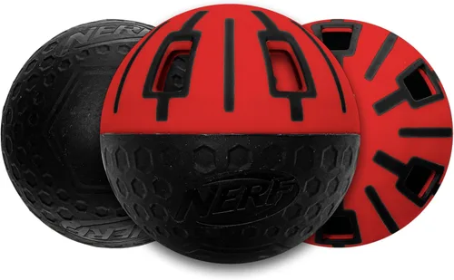 Vista 7 de NERF Power Blast Kids Baseball Bat and Ball Set - Kids Plastic Bat with Extra Grip + Power Bands Negro/Rojo