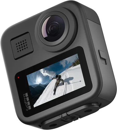 Vista 4 de GoPro MAX - Cámara impermeable 360 + cámara tradicional con pantalla táctil esférica 5.6K30 HD Video 16.6MP 360 fotos 1080p Estabilización