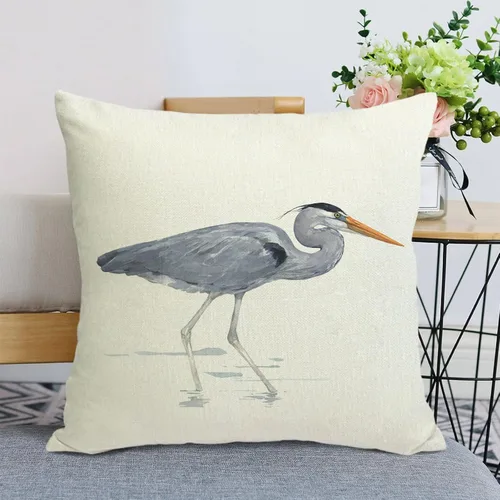 Vista 5 de Fundas de almohada cuadradas de lino de 18 x 18 pulgadas, fundas de cojín decorativas para sofá, funda de cojín para cama, funda de almohada