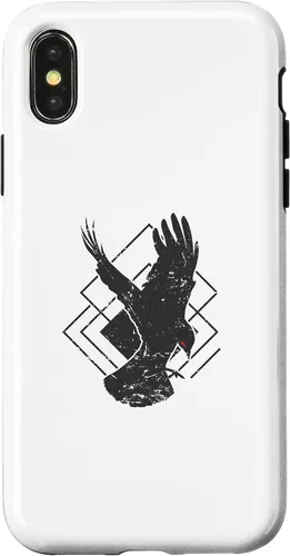 Vista 5 de Raven Landing Crow Animal Bird Case for iPhone 17