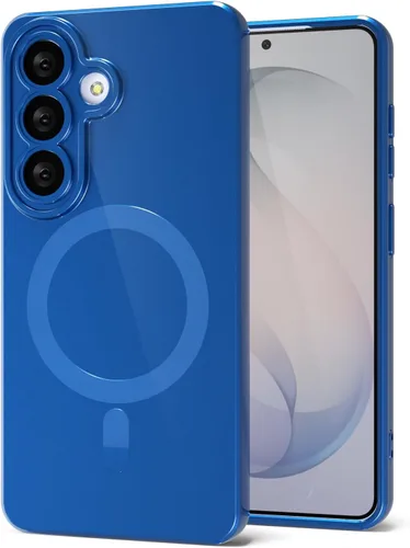 Vista 115 de Svanove Funda magnética de silicona para Samsung Galaxy S22, compatible con Magsafe, bonita funda para mujer, goma de gelatina brillante delgada