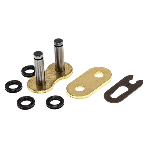 Vista 62 de NICHE Cadena de anillo en X 520 de oro 36 eslabones con eslabón maestro de conexión