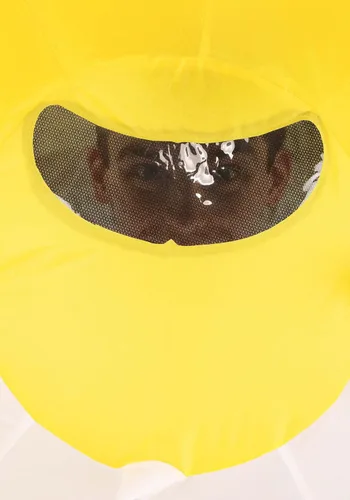 Vista 7 de Disfraz inflable de peces acolchados para adultos, Amarillo